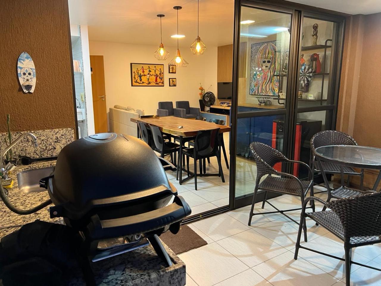 Luxuoso Flat 3 Quartos, Terreo, No Cupe Beach Living - Beira Mar De Pôrto das Galinhas Kültér fotó