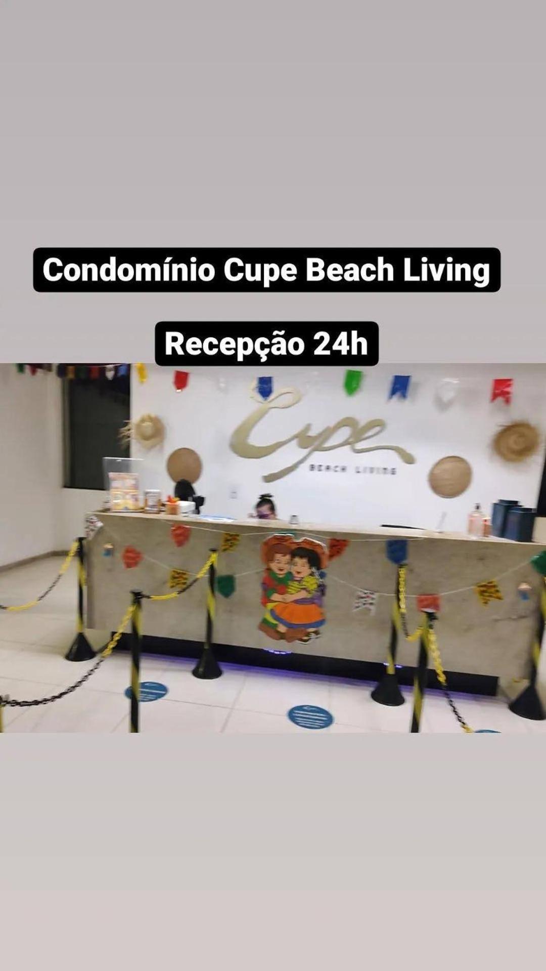 Luxuoso Flat 3 Quartos, Terreo, No Cupe Beach Living - Beira Mar De Pôrto das Galinhas Kültér fotó