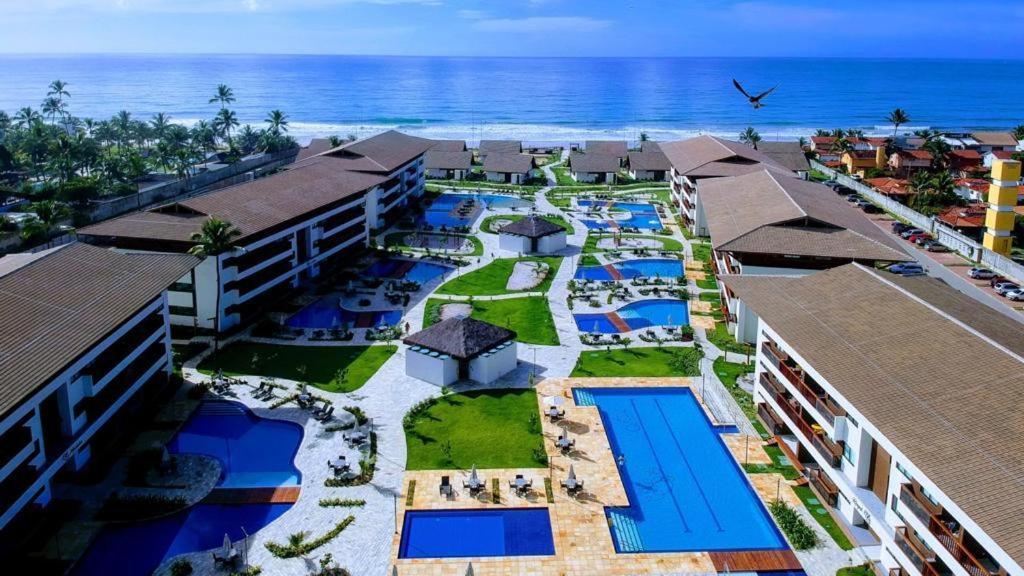 Luxuoso Flat 3 Quartos, Terreo, No Cupe Beach Living - Beira Mar De Pôrto das Galinhas Kültér fotó