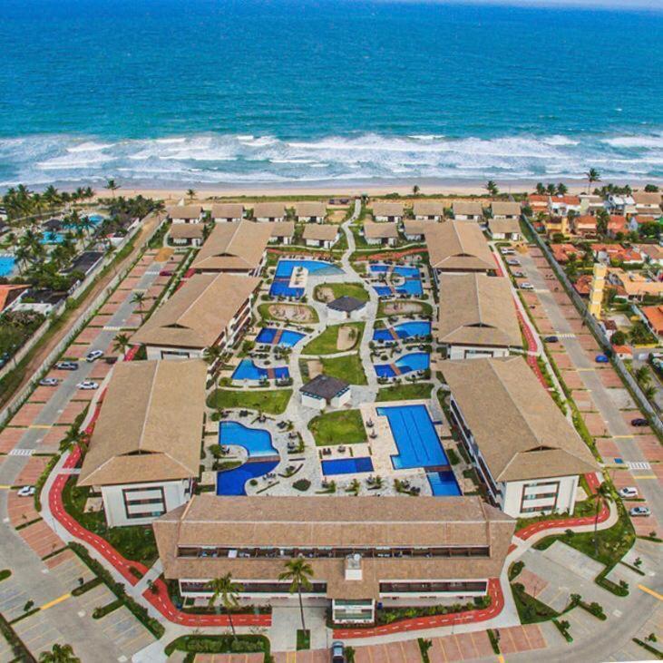 Luxuoso Flat 3 Quartos, Terreo, No Cupe Beach Living - Beira Mar De Pôrto das Galinhas Kültér fotó