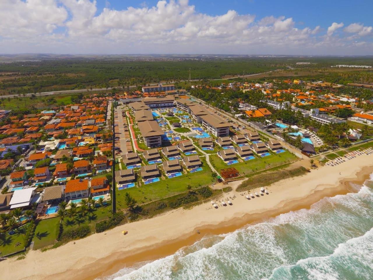 Luxuoso Flat 3 Quartos, Terreo, No Cupe Beach Living - Beira Mar De Pôrto das Galinhas Kültér fotó