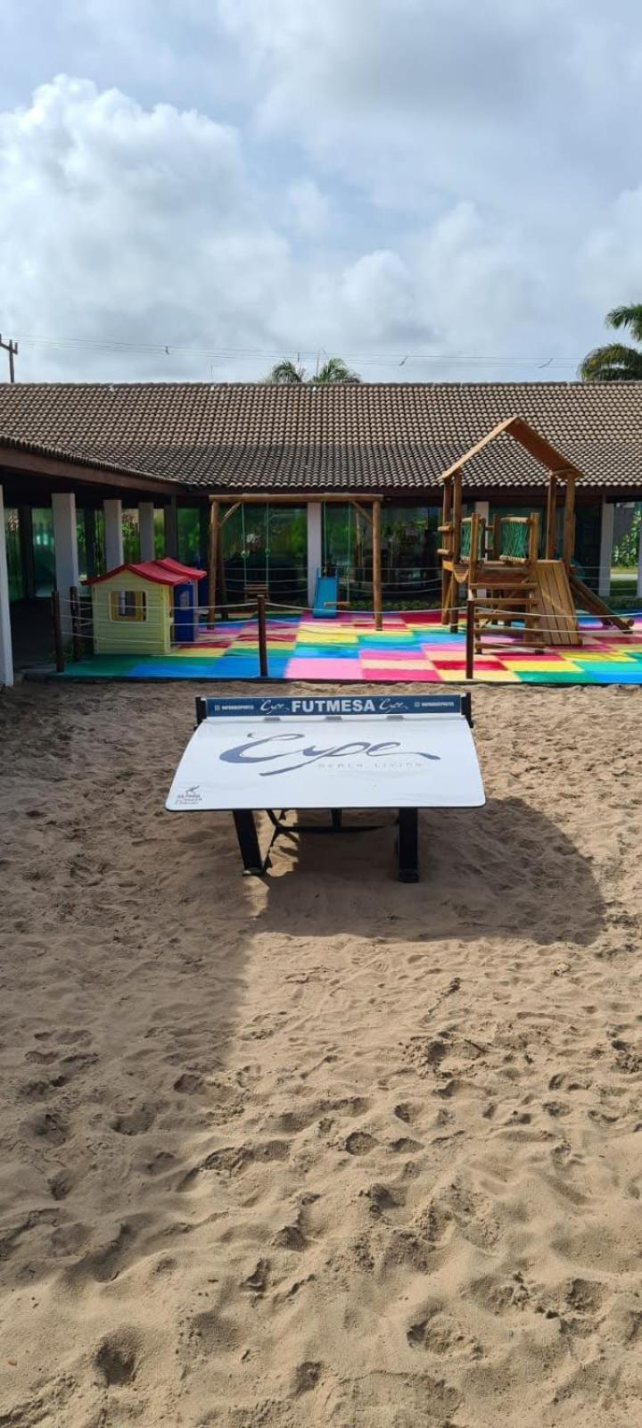 Luxuoso Flat 3 Quartos, Terreo, No Cupe Beach Living - Beira Mar De Pôrto das Galinhas Kültér fotó