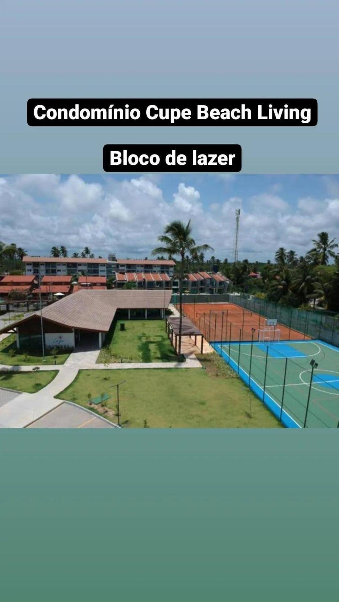 Luxuoso Flat 3 Quartos, Terreo, No Cupe Beach Living - Beira Mar De Pôrto das Galinhas Kültér fotó