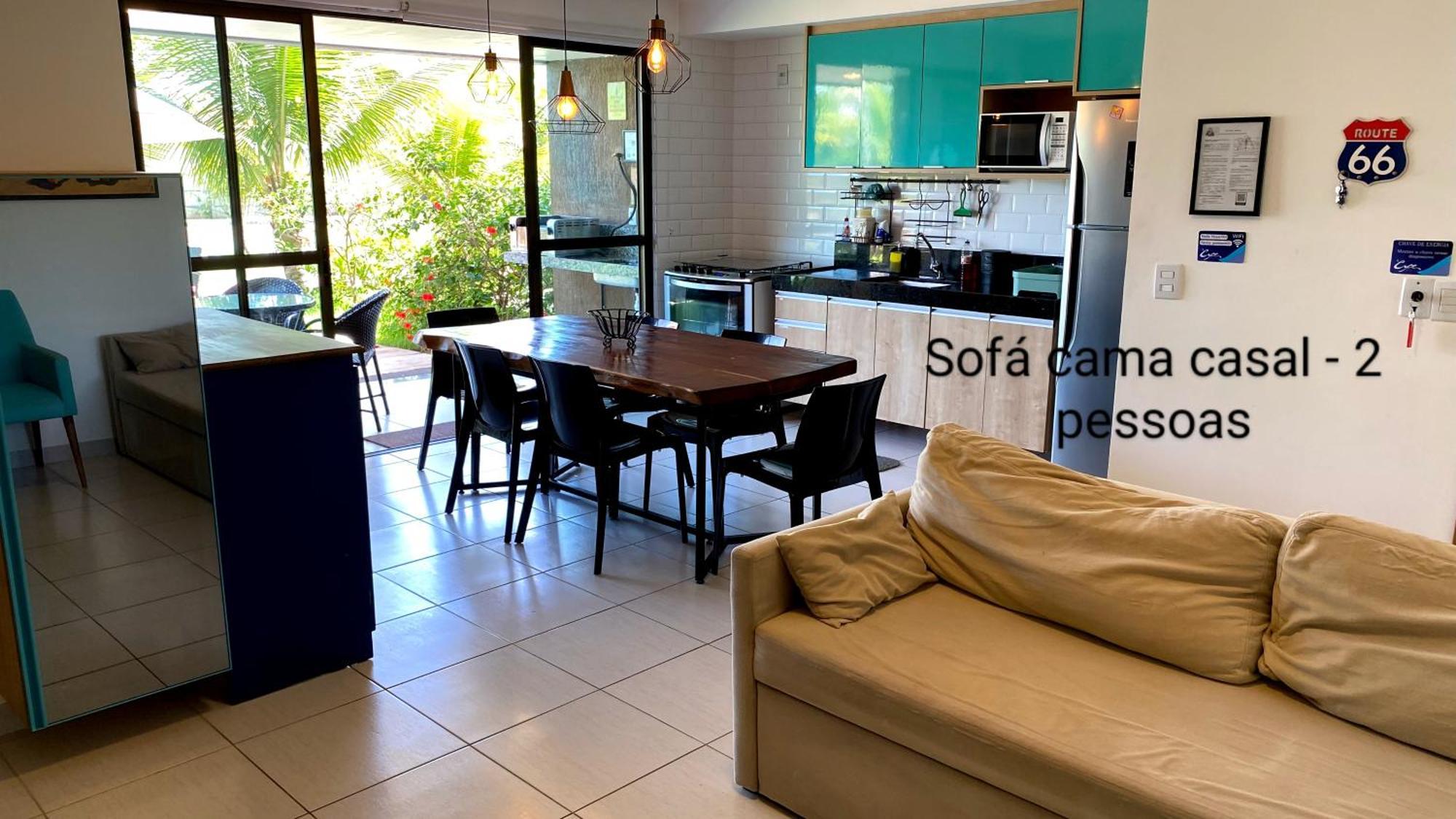 Luxuoso Flat 3 Quartos, Terreo, No Cupe Beach Living - Beira Mar De Pôrto das Galinhas Kültér fotó