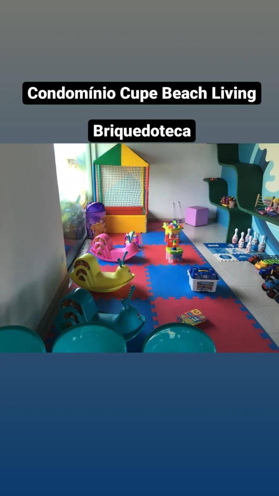 Luxuoso Flat 3 Quartos, Terreo, No Cupe Beach Living - Beira Mar De Pôrto das Galinhas Kültér fotó