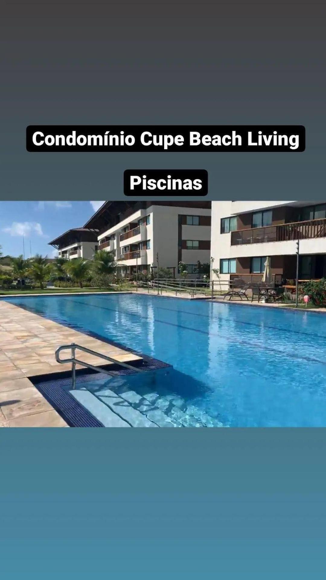 Luxuoso Flat 3 Quartos, Terreo, No Cupe Beach Living - Beira Mar De Pôrto das Galinhas Kültér fotó