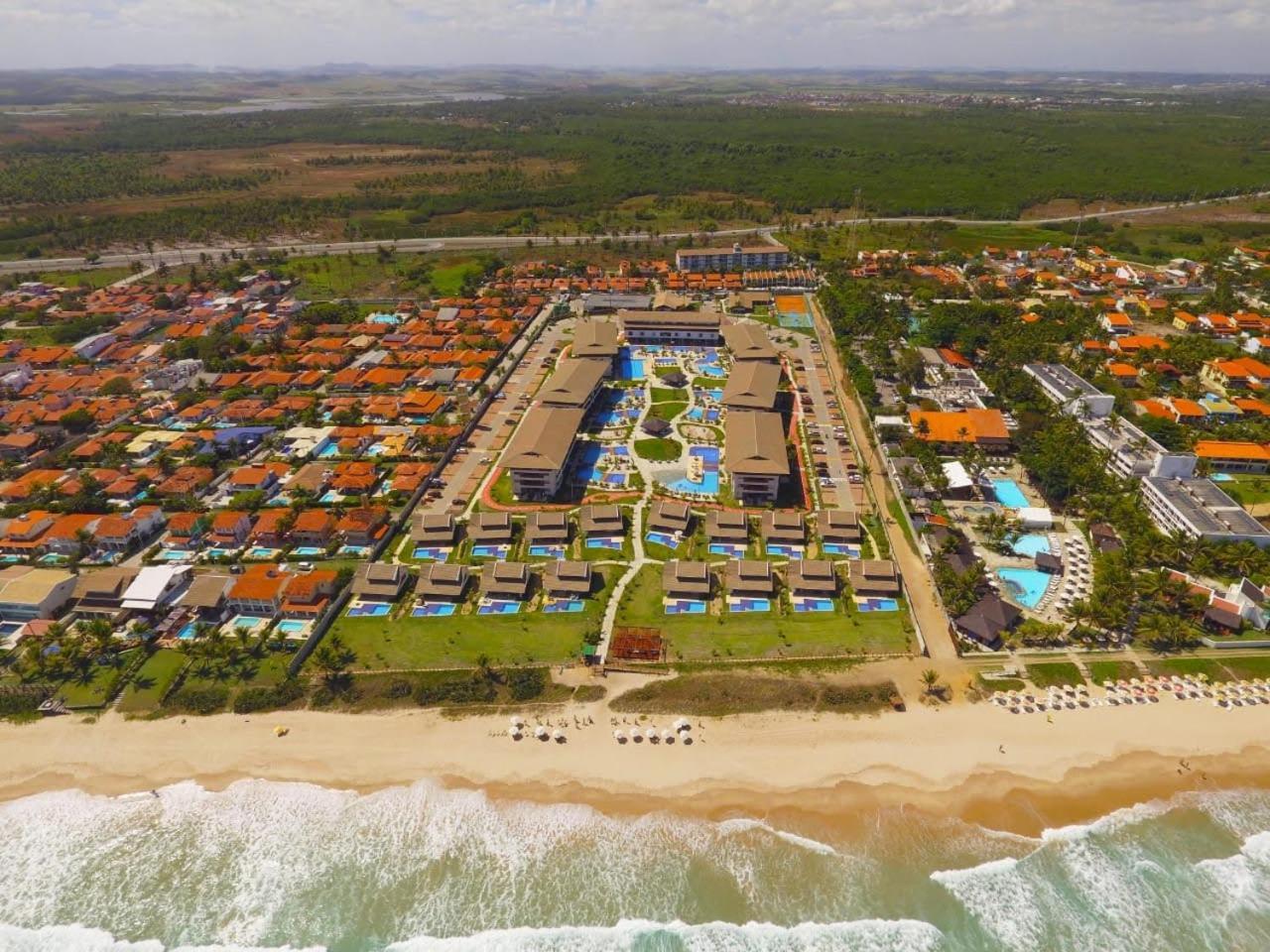 Luxuoso Flat 3 Quartos, Terreo, No Cupe Beach Living - Beira Mar De Pôrto das Galinhas Kültér fotó